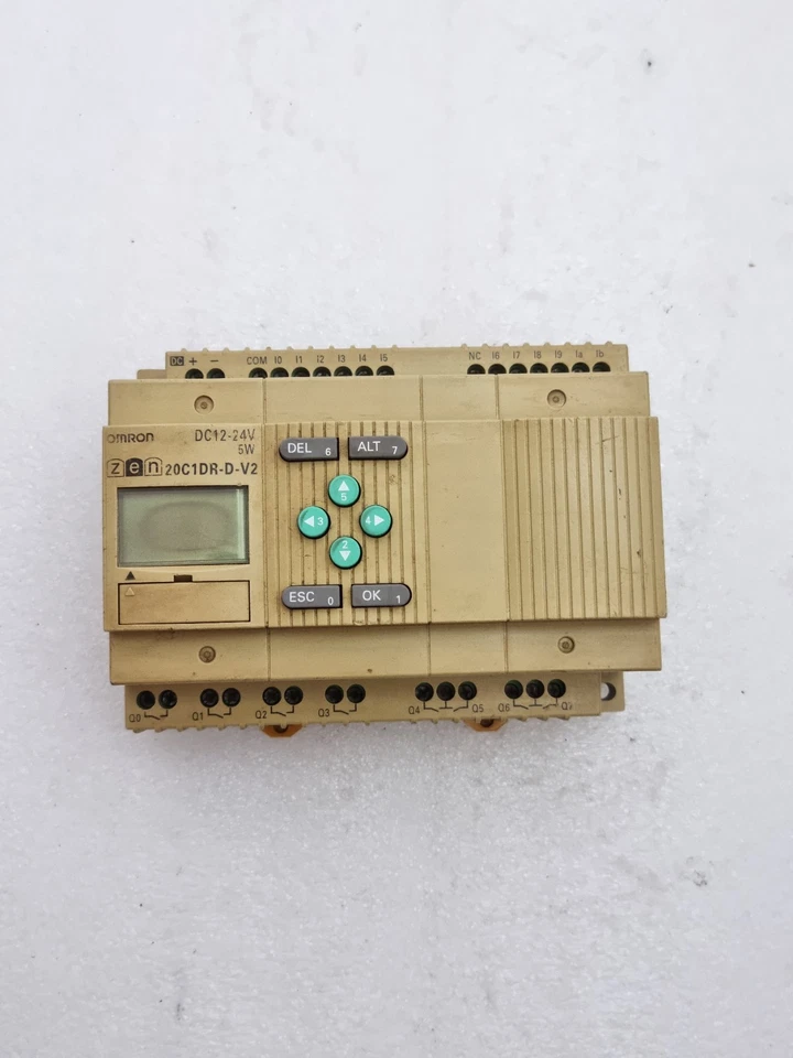 Omron ZEN-20C1DR-D-V2 Cpu Unit Dc 12-24V 5W ZEN20C1DRDV2